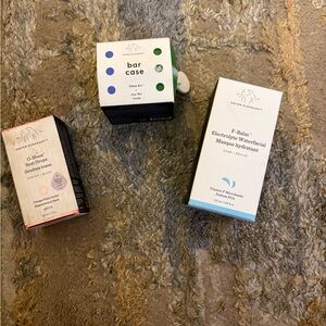 Drunk Elephant Bar Case with Blue and Green Accents